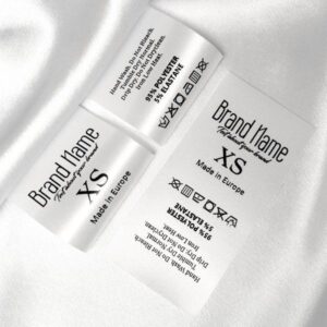 Satin labels