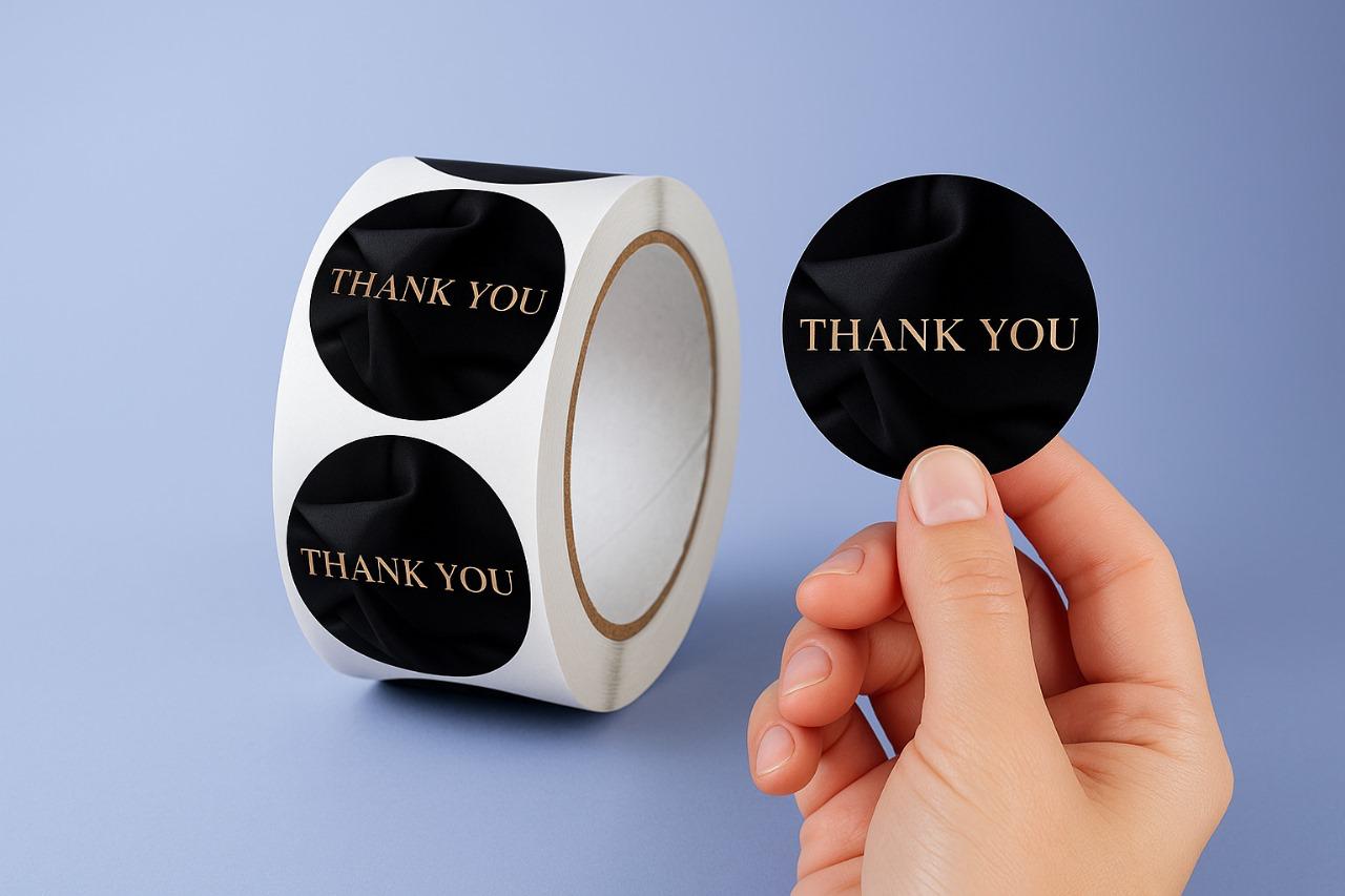 thank you stickers