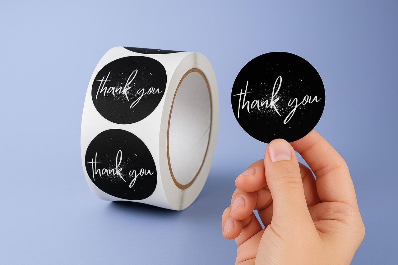 thank you stickers