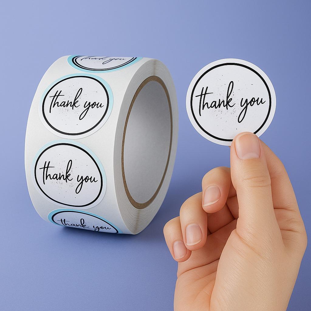 thank you stickers